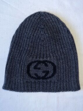 Gucci Charcoal Beanie